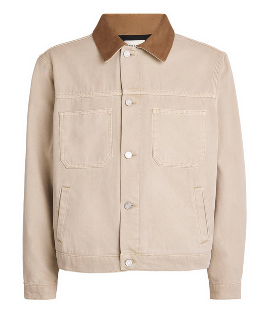 Frame Cotton Canvas Work Jacket
