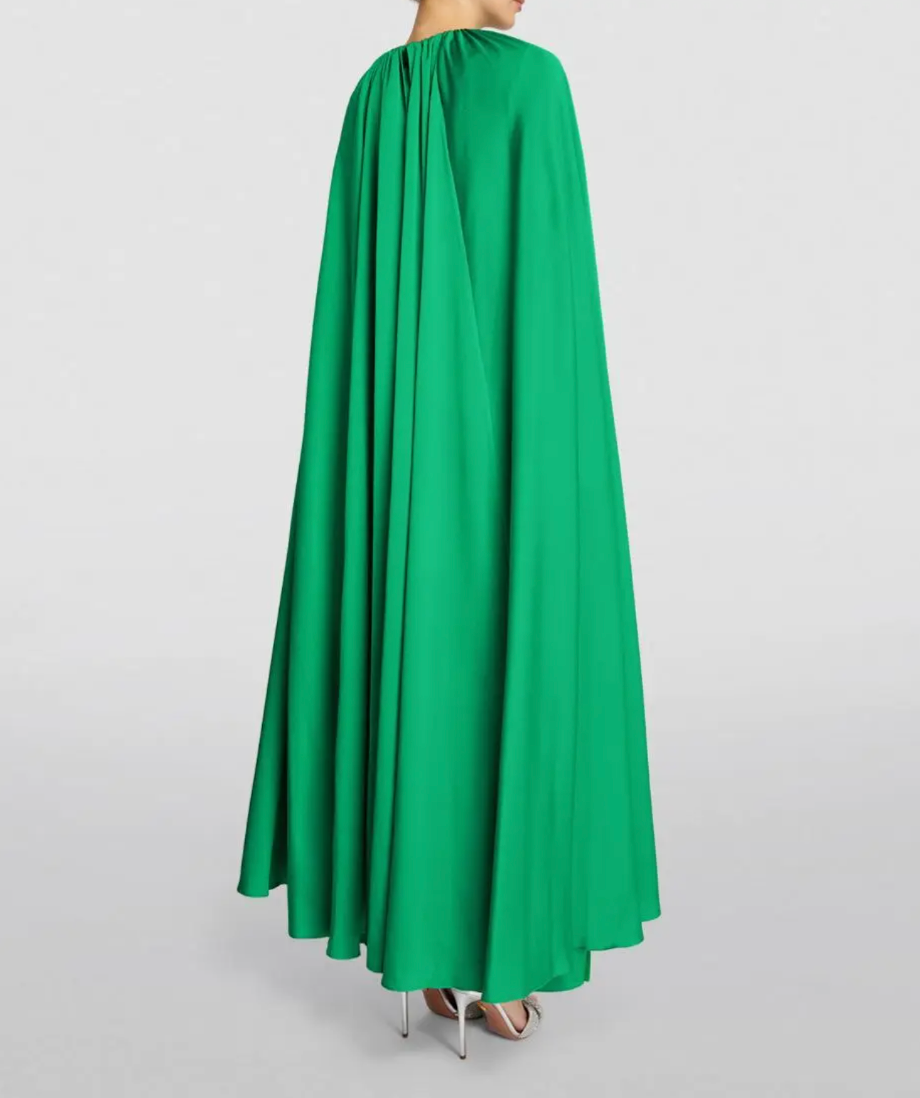Edeline Lee Mercury Cape Gown