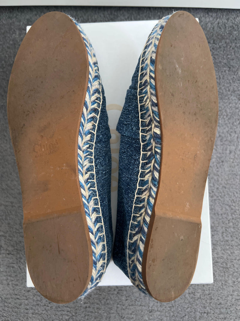 Chloe Denim Espadrilles