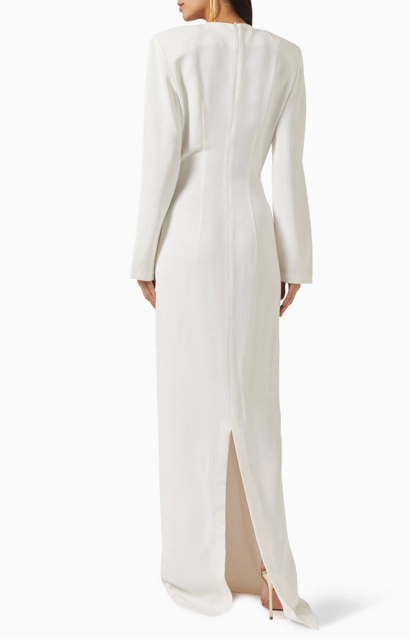 Rowen Rose Maxi Dress With Sun Jewels