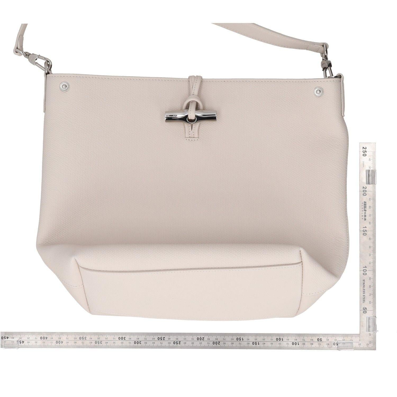 Longchamp Le Roseau Leather Shoulder Bag