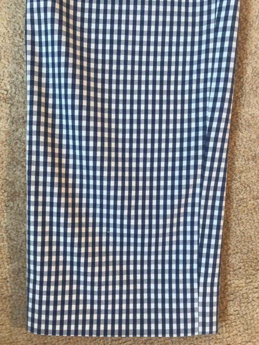 Michael Michael Kors Gingham Wellesley ankle fit pants