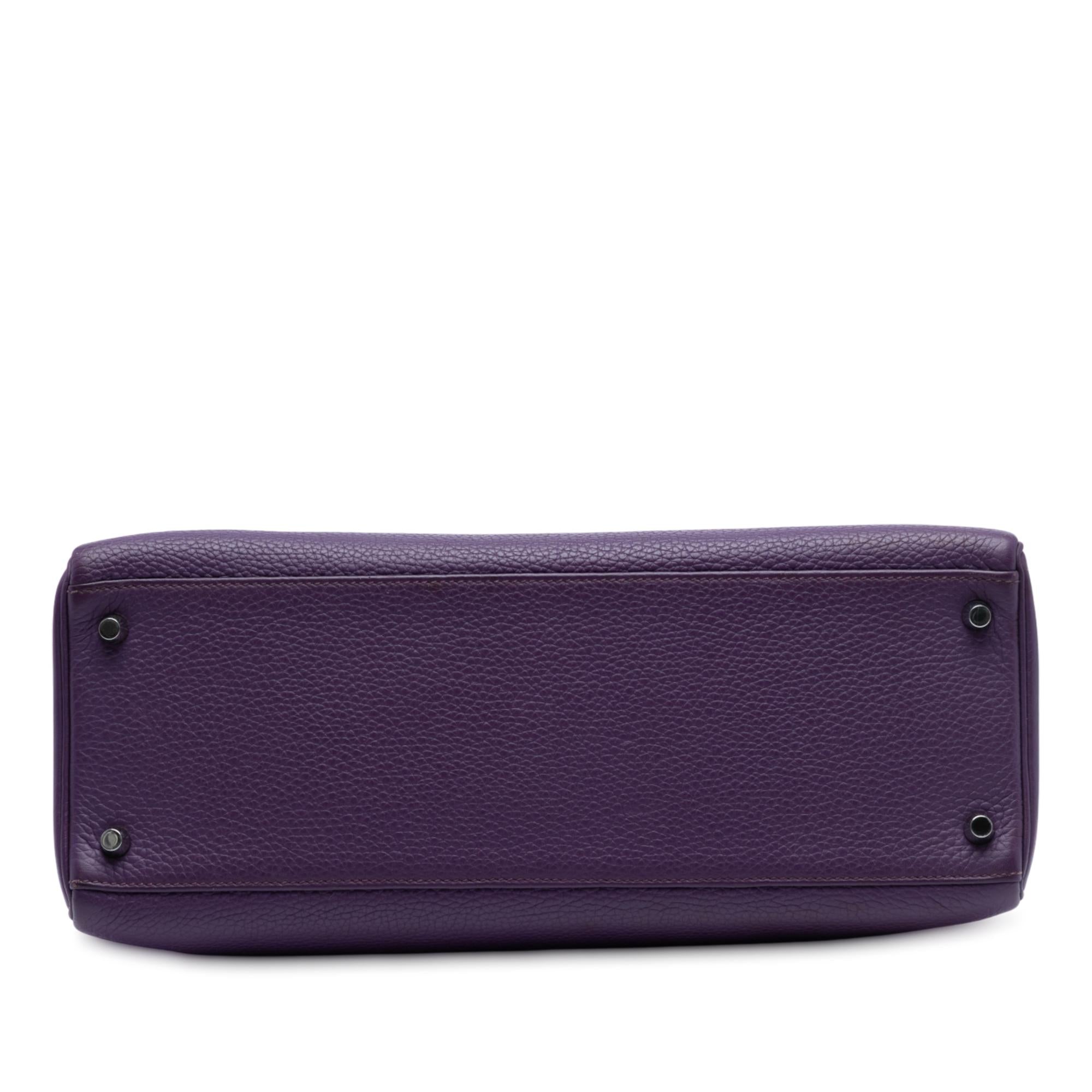 Hermes Ultraviolet Togo Kelly II Retourne 35