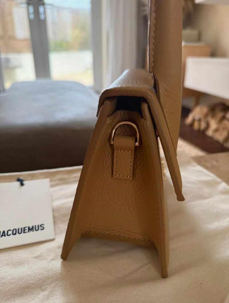 Jacquemus Medium Tan Leather Chiquito