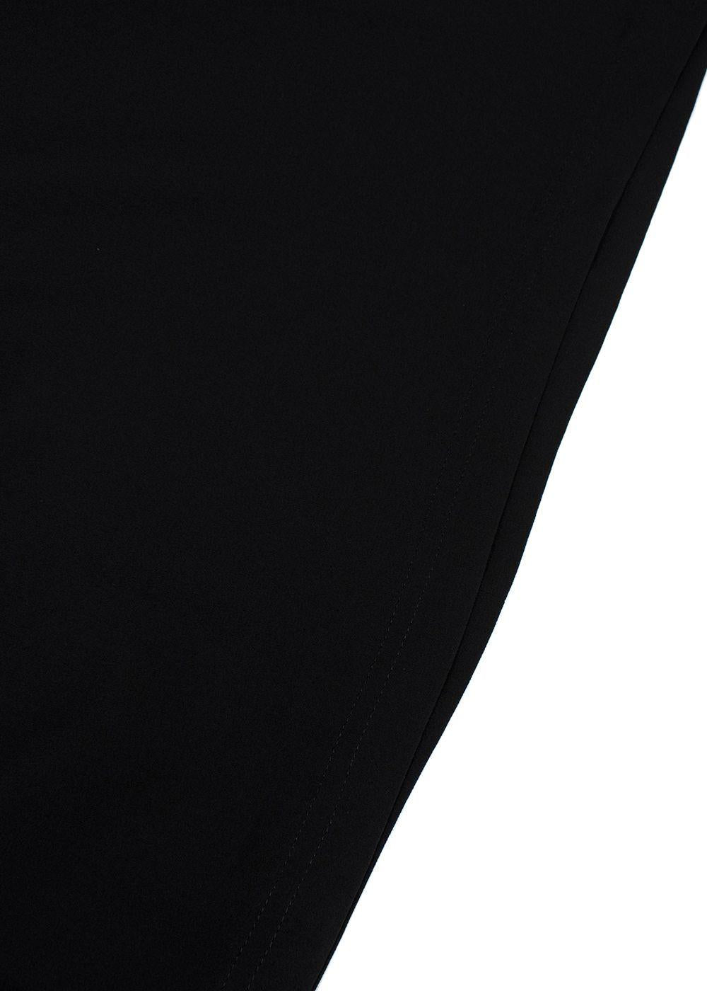 Givenchy Black Long Silk Vest
