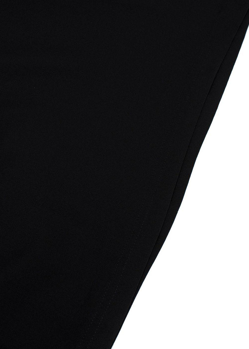 Givenchy Black Long Silk Vest