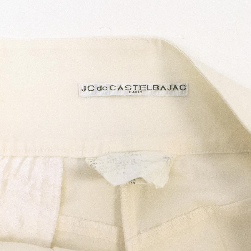JC De Castelbajac Cream Trousers
