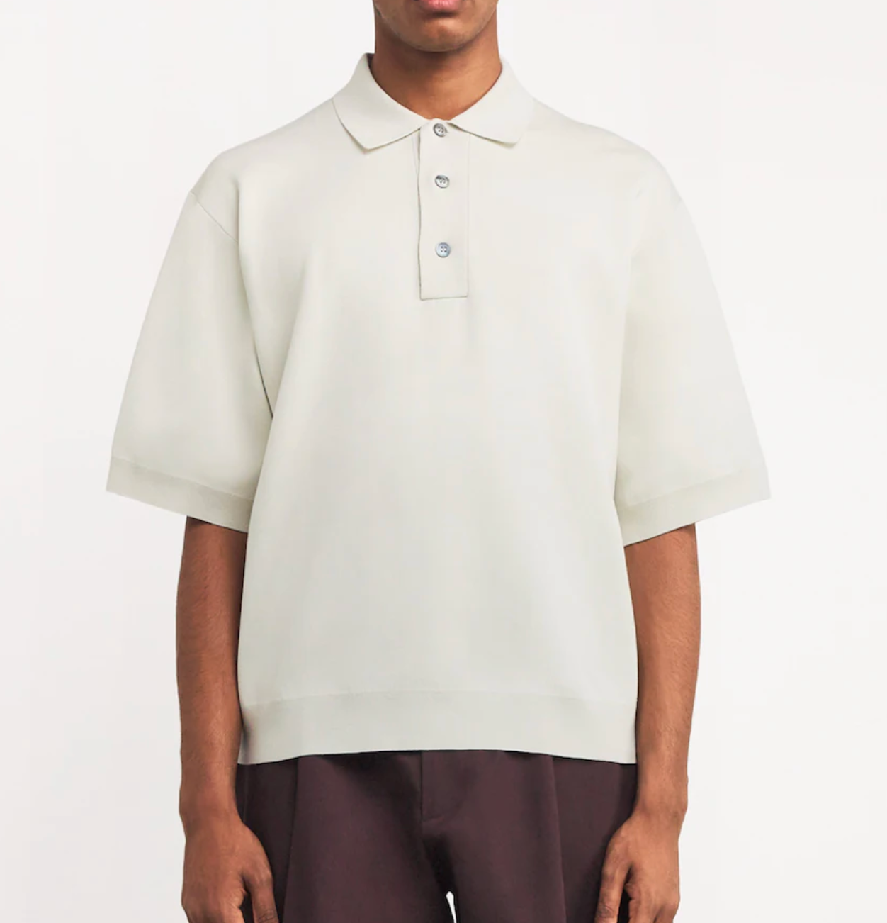 Studio Nicholson Short-Sleeve Polo Shirt