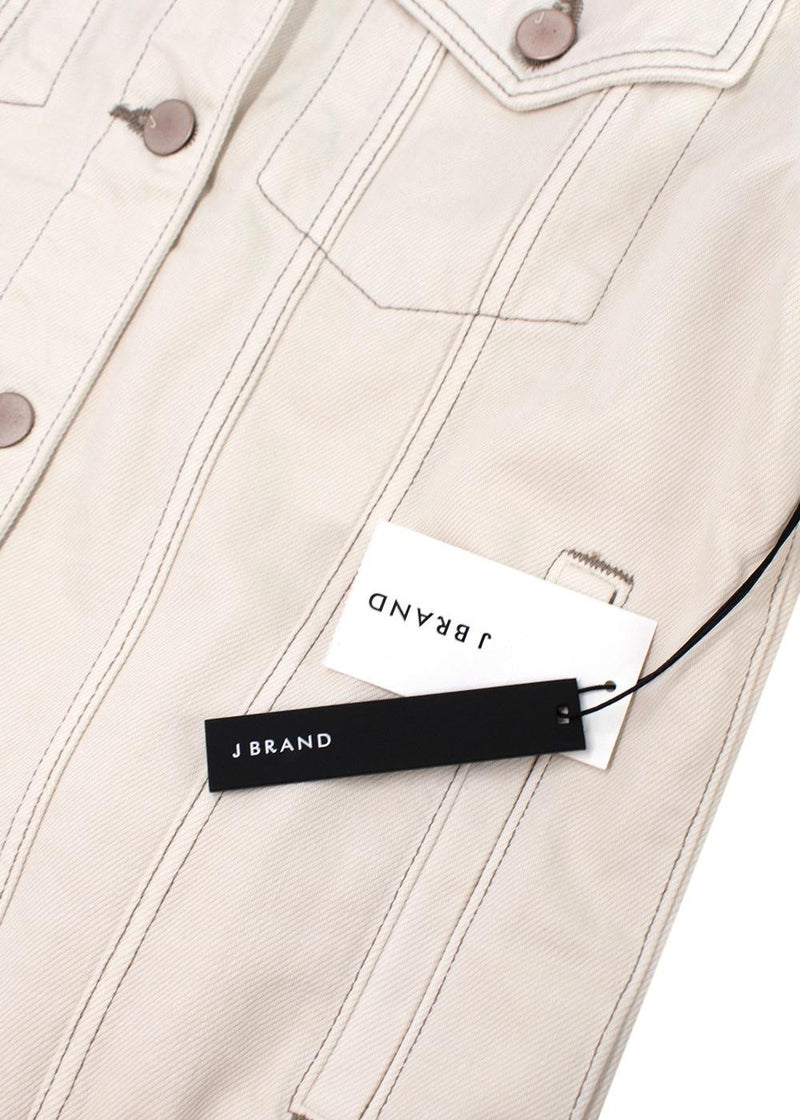 J Brand Macadamia Slim Denim Jacket