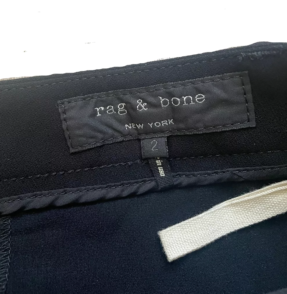 Black glitter side stripe trousers