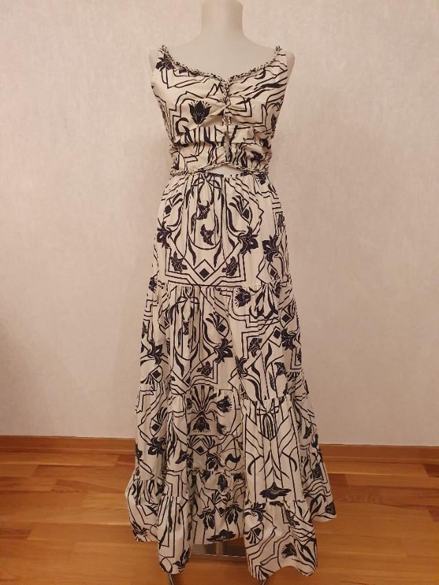 Johanna Ortiz Architecture floral-print cotton maxi dress