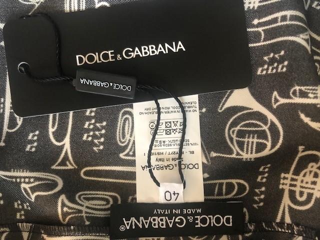 Dolce & Gabbana instrument print t-shirt