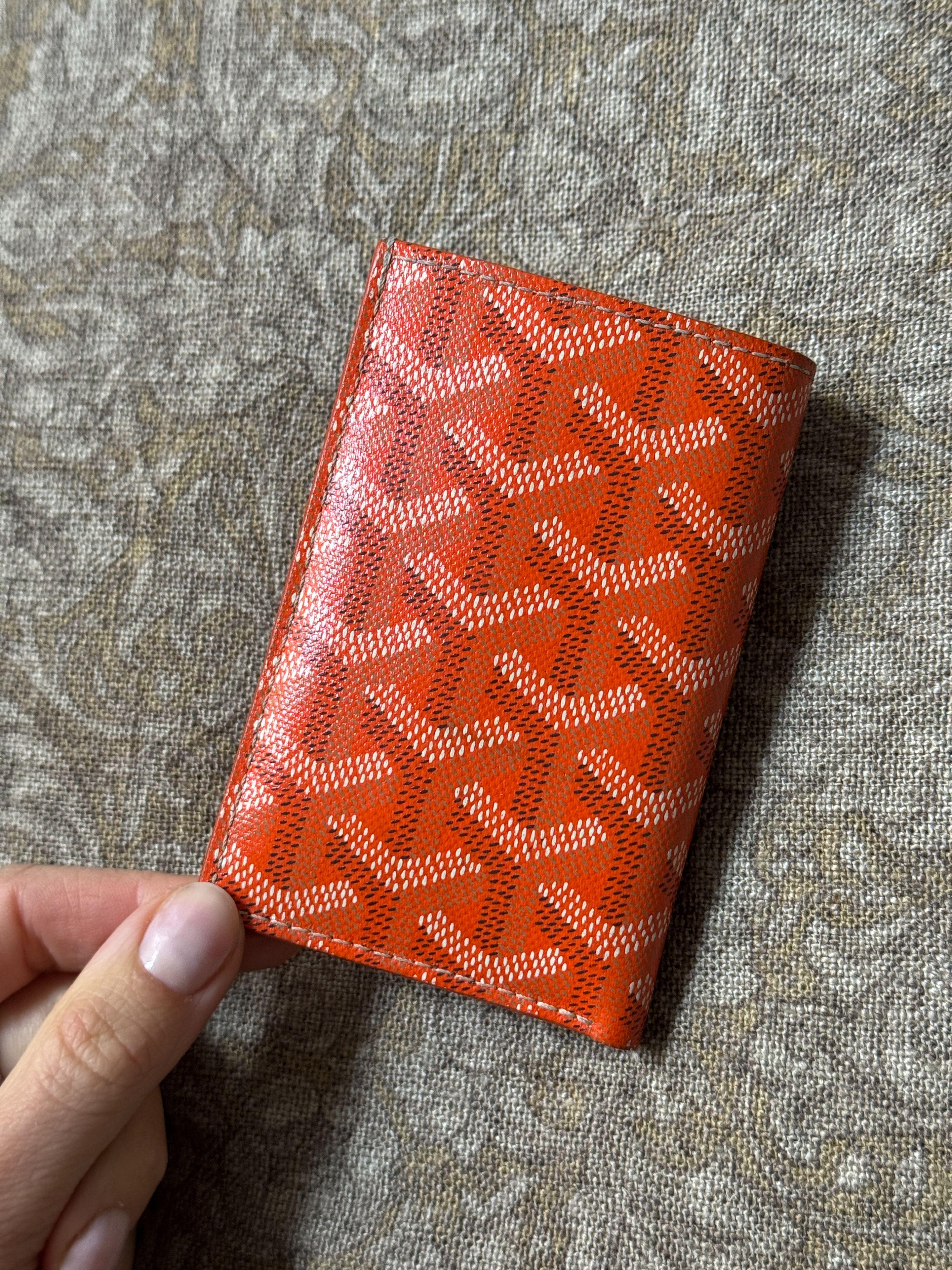 Goyard Orange Saint-Pierre Card Holder