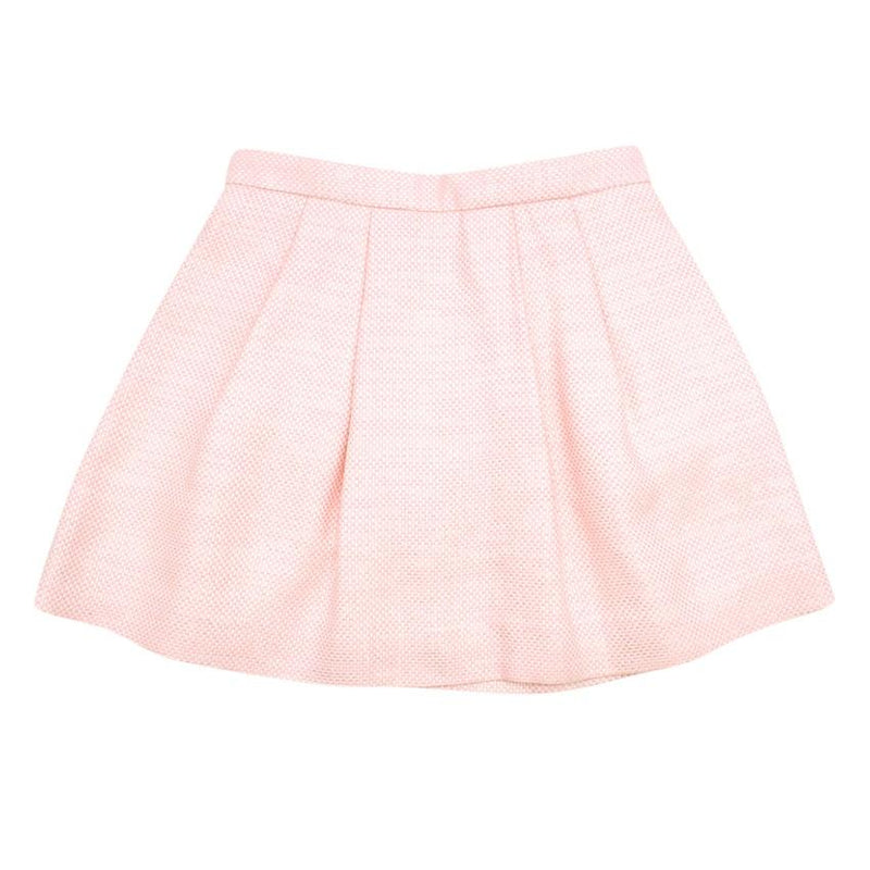 =Bonpoint Girls 6Y Pink Metallic Skirt