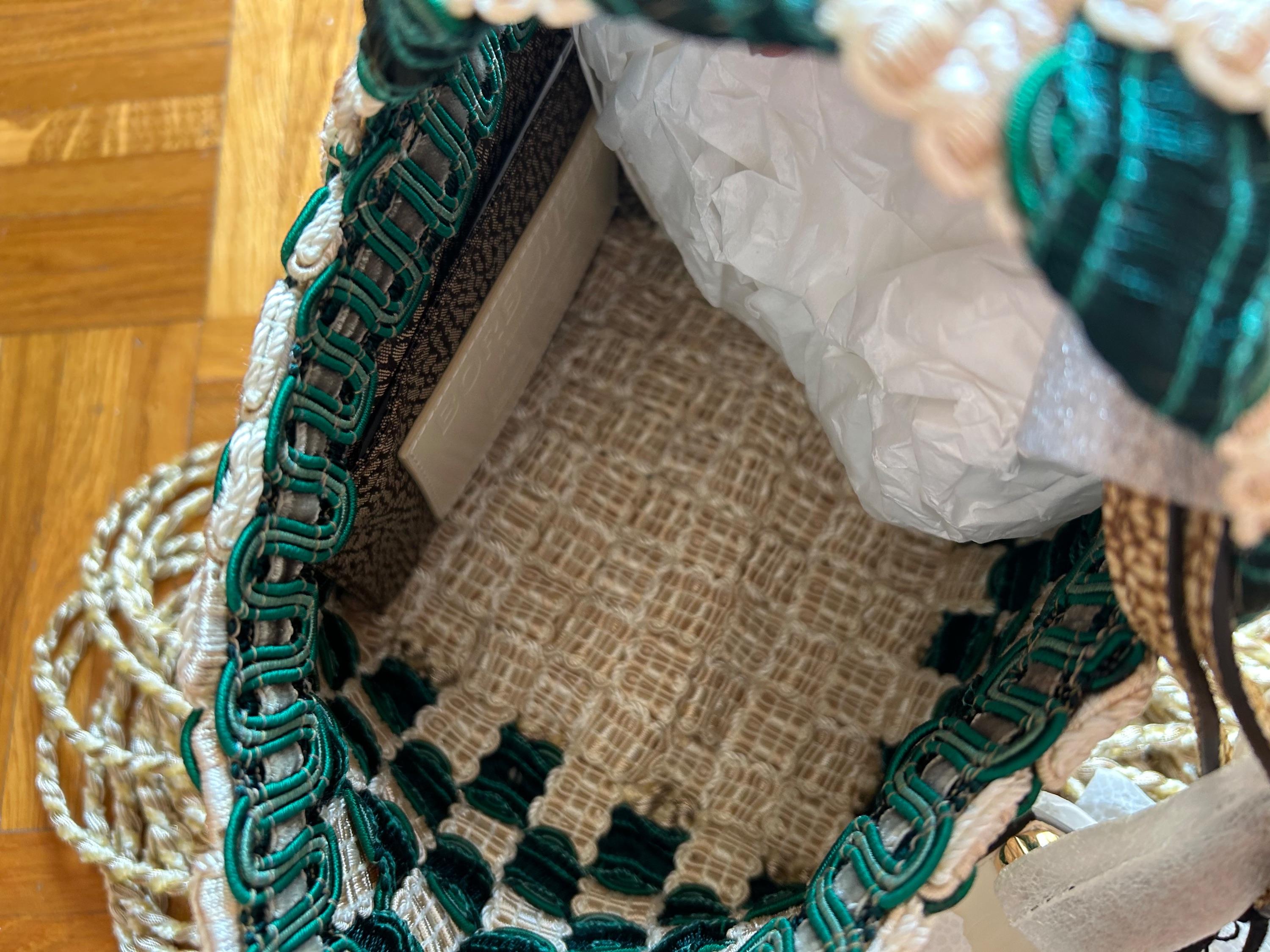 Borbonese Woven Boho Bag