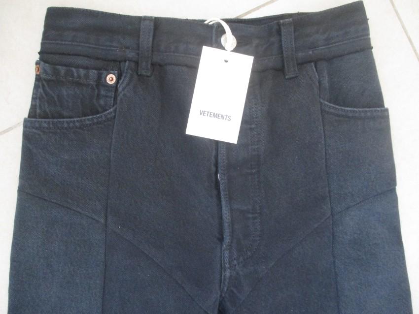 Vetements x Levis Black Jeans