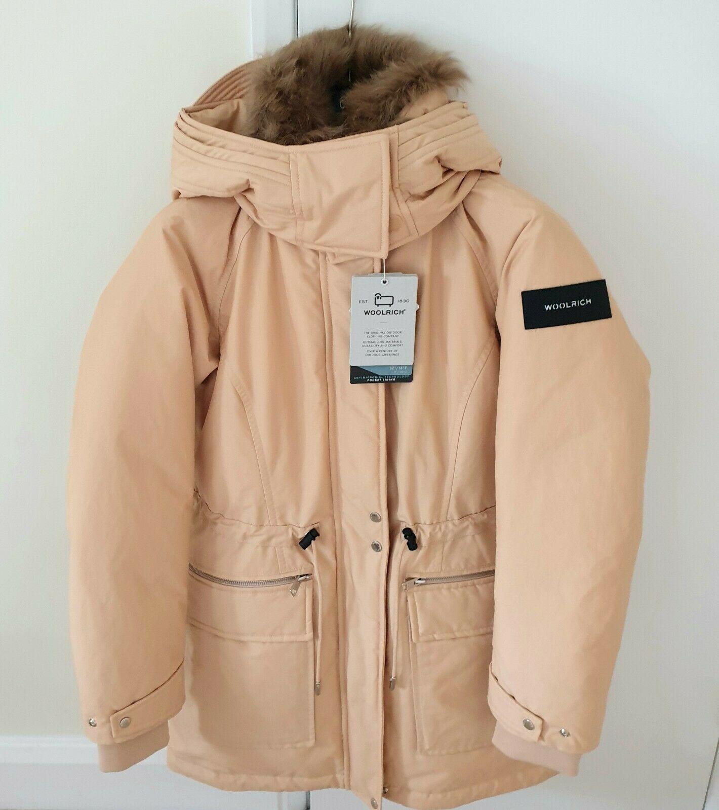 Woolrich Chena Lamb Parka in colour Oil