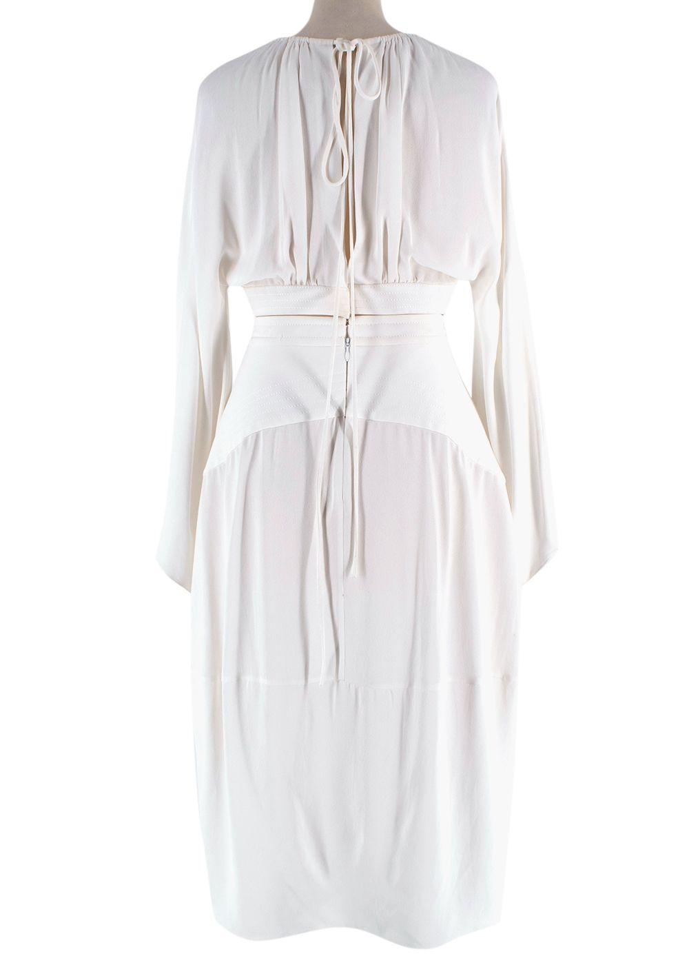 Stella McCartney White Wrap Dress