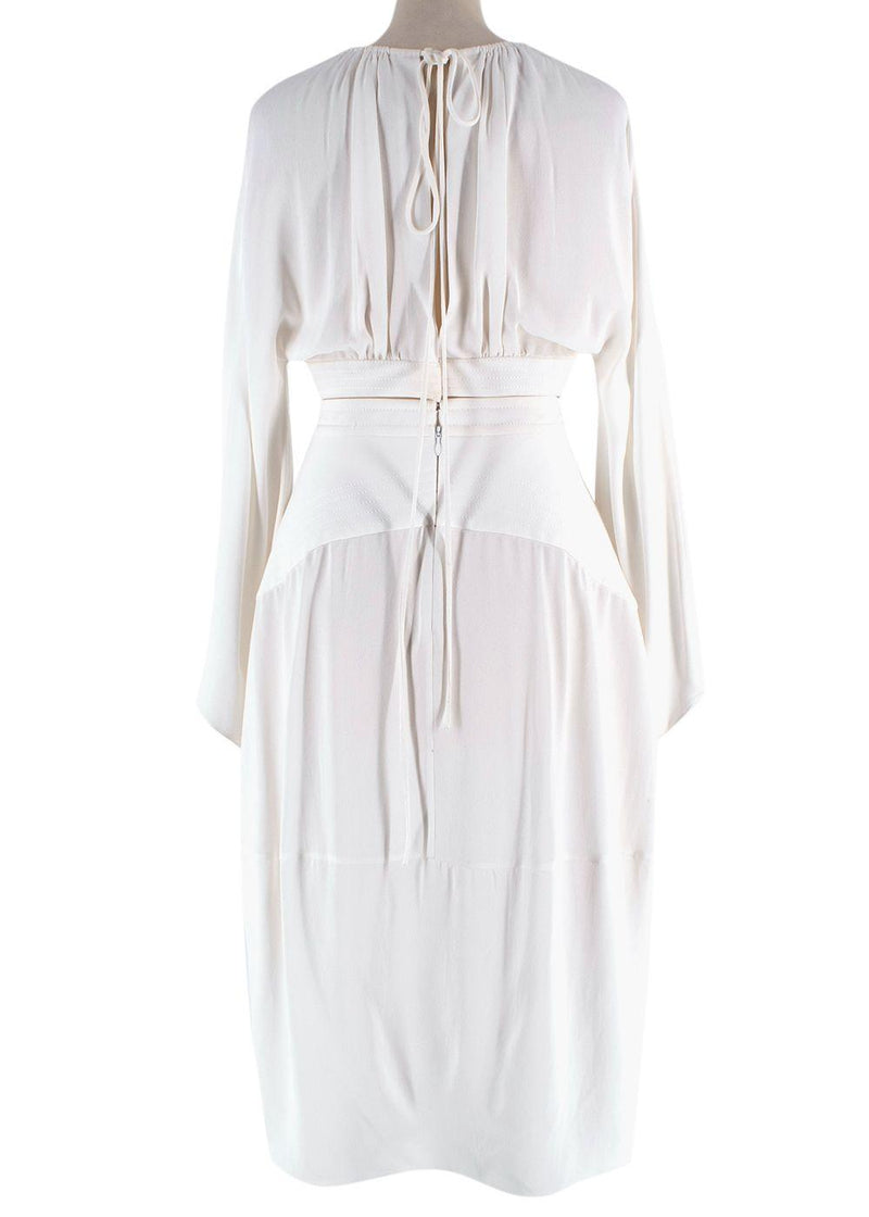 Stella McCartney White Wrap Dress