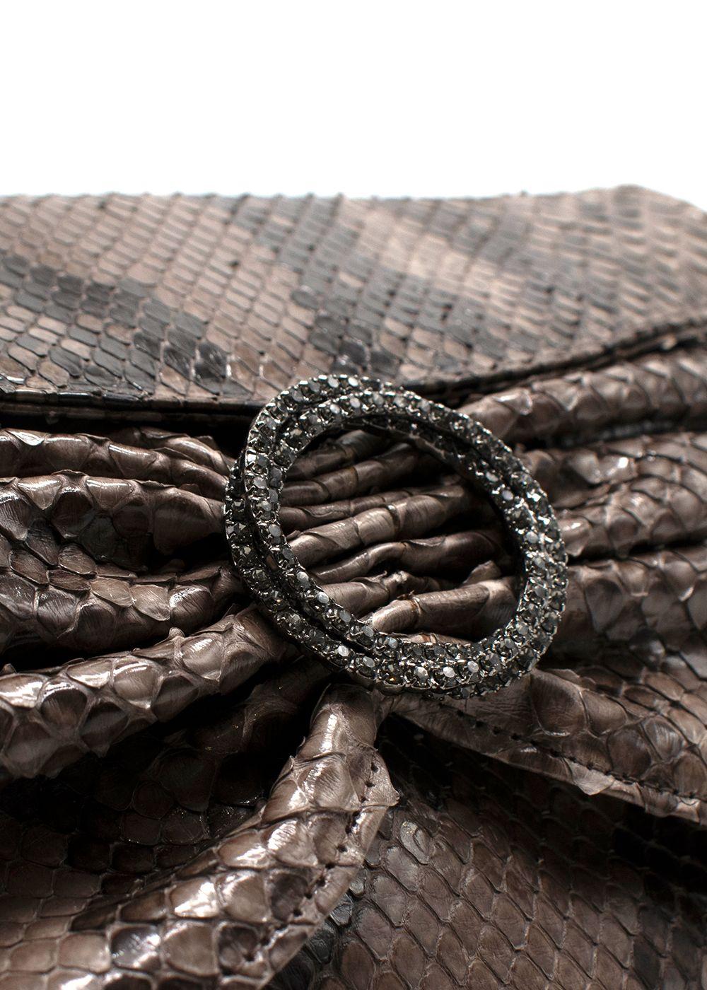Anya Hindmarch Python clutch
