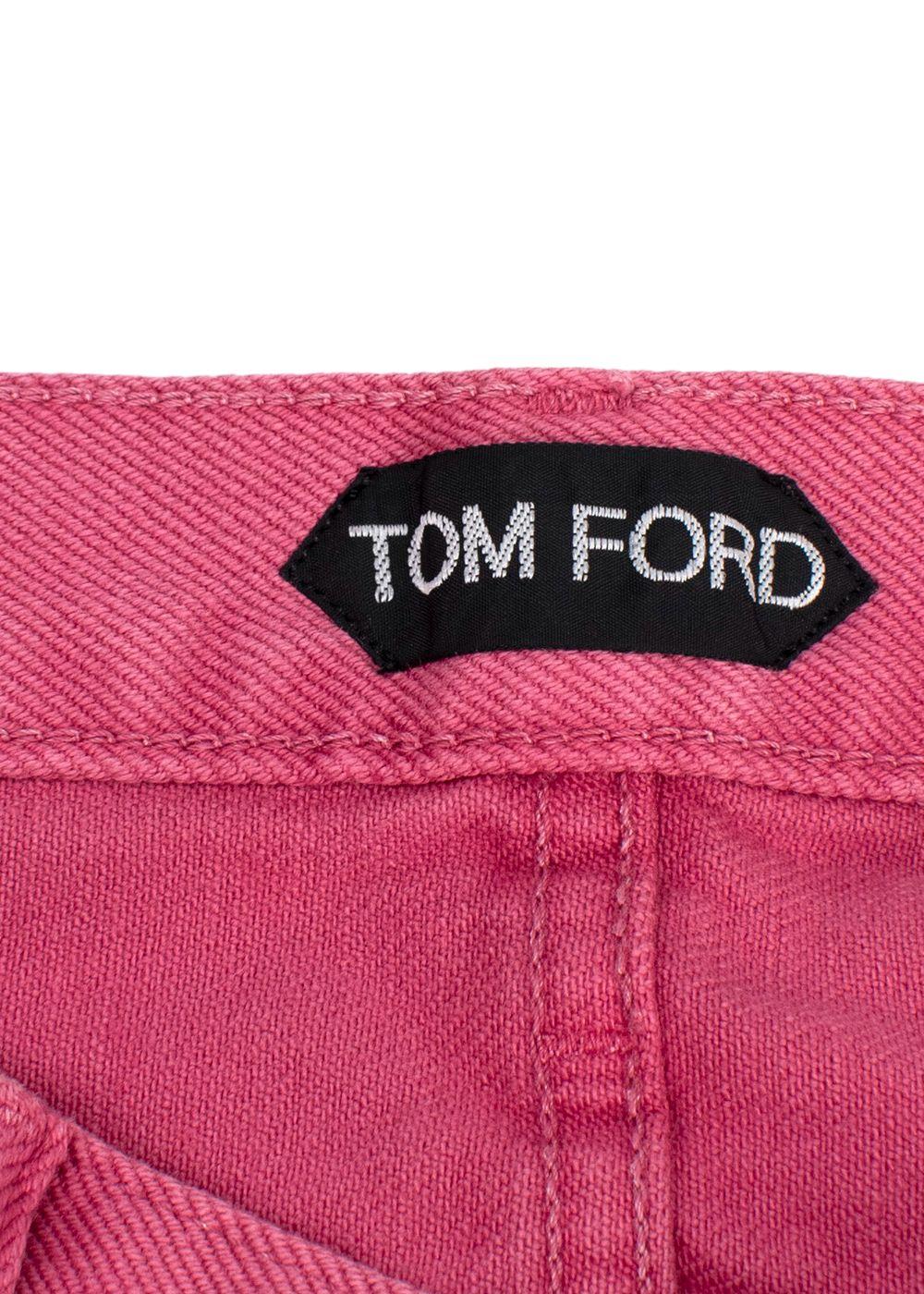 Tom Ford Pink Denim Slim Fit Jeans