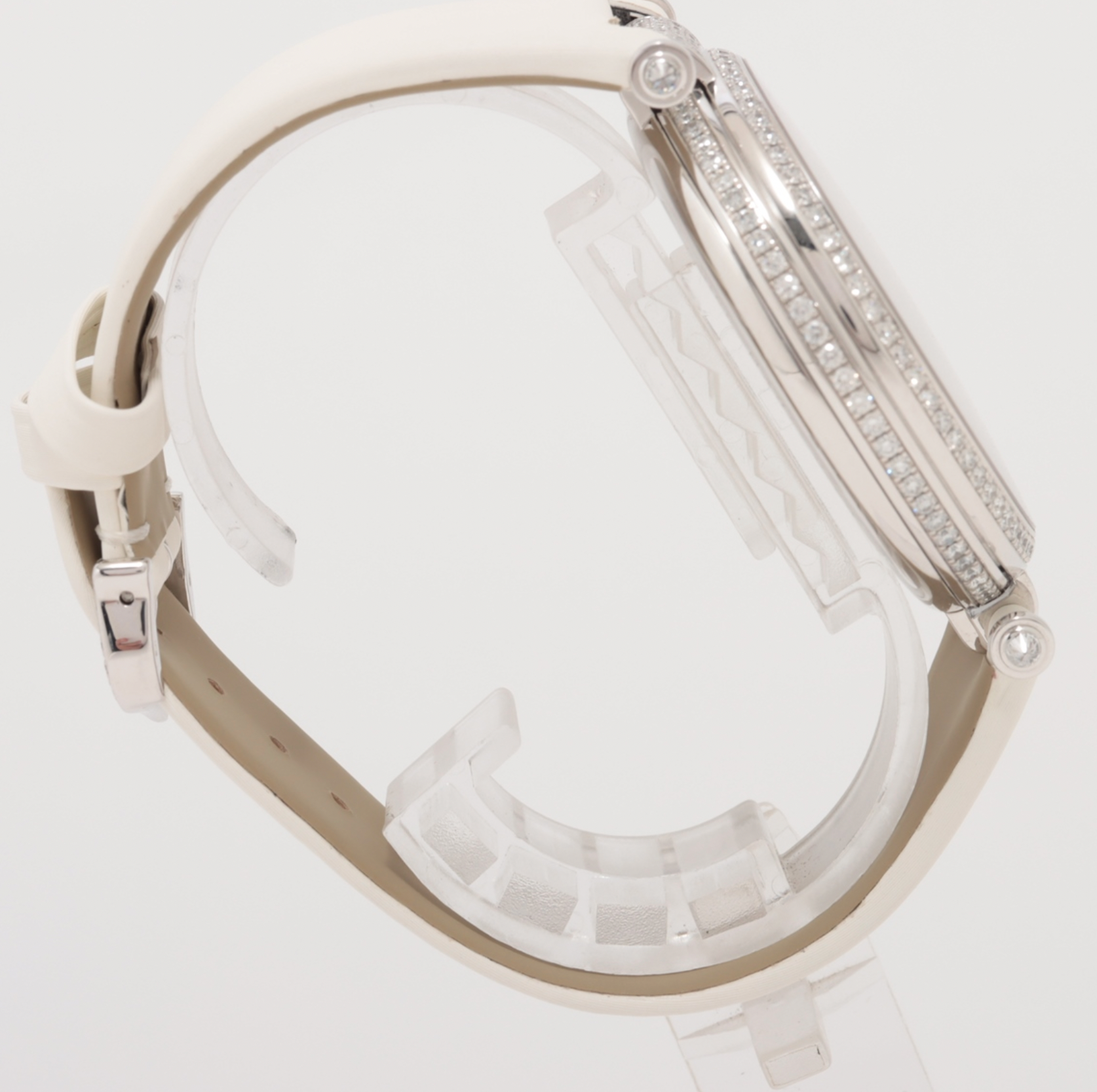 Cartier Diamond Set Libre Tems Moderne de Watch 18kt White Gold