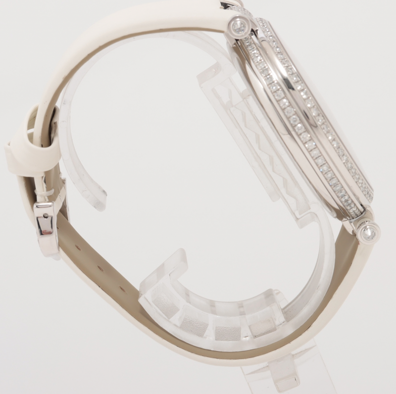 Cartier Diamond Set Libre Tems Moderne de Watch 18kt White Gold