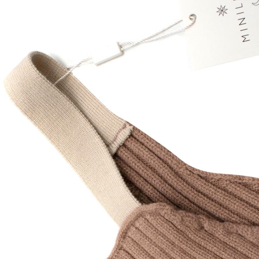 O'ahu Pink Ribbed Knit Tank Dress