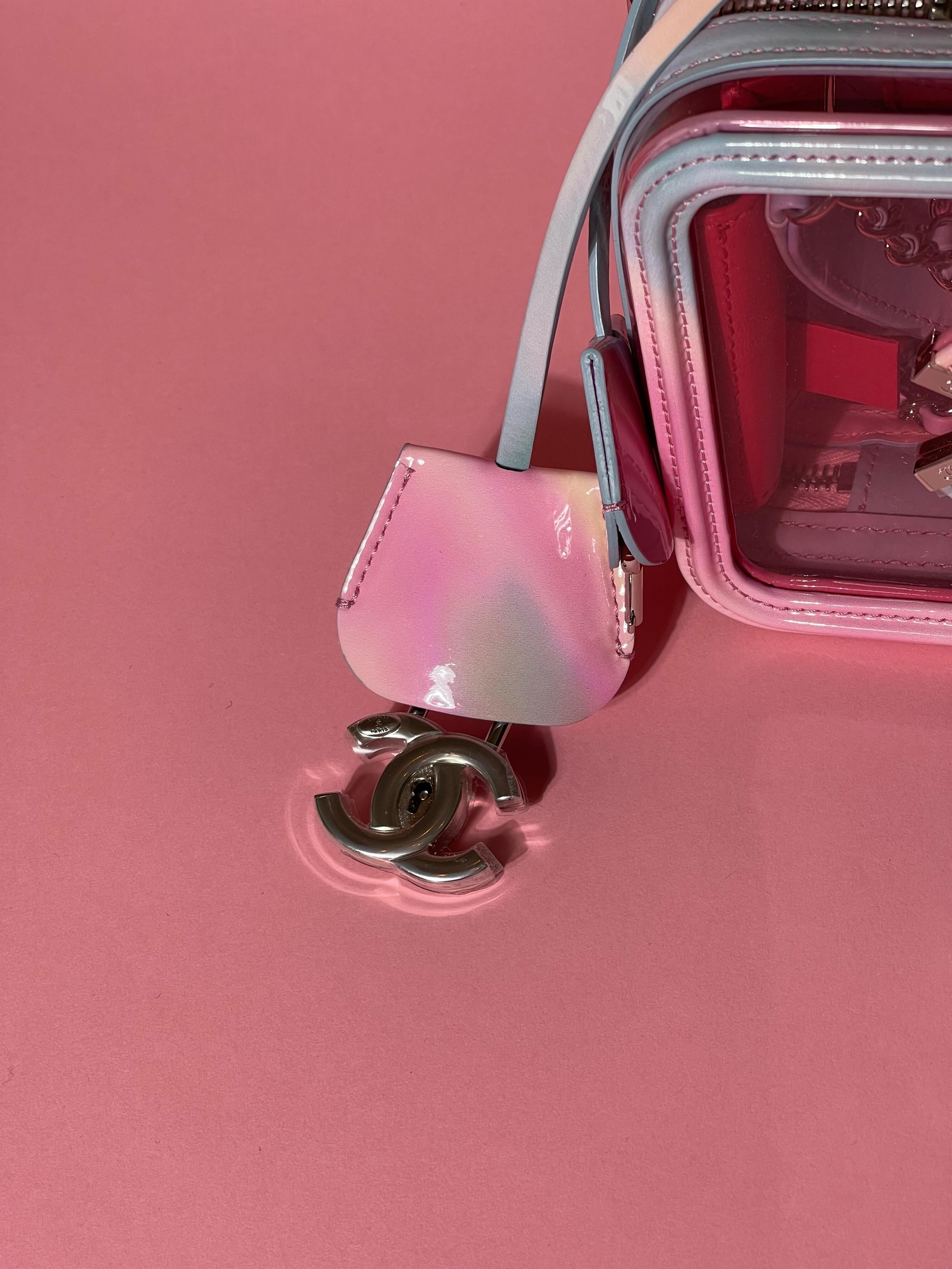 Small Pastel PVC Vanity Case