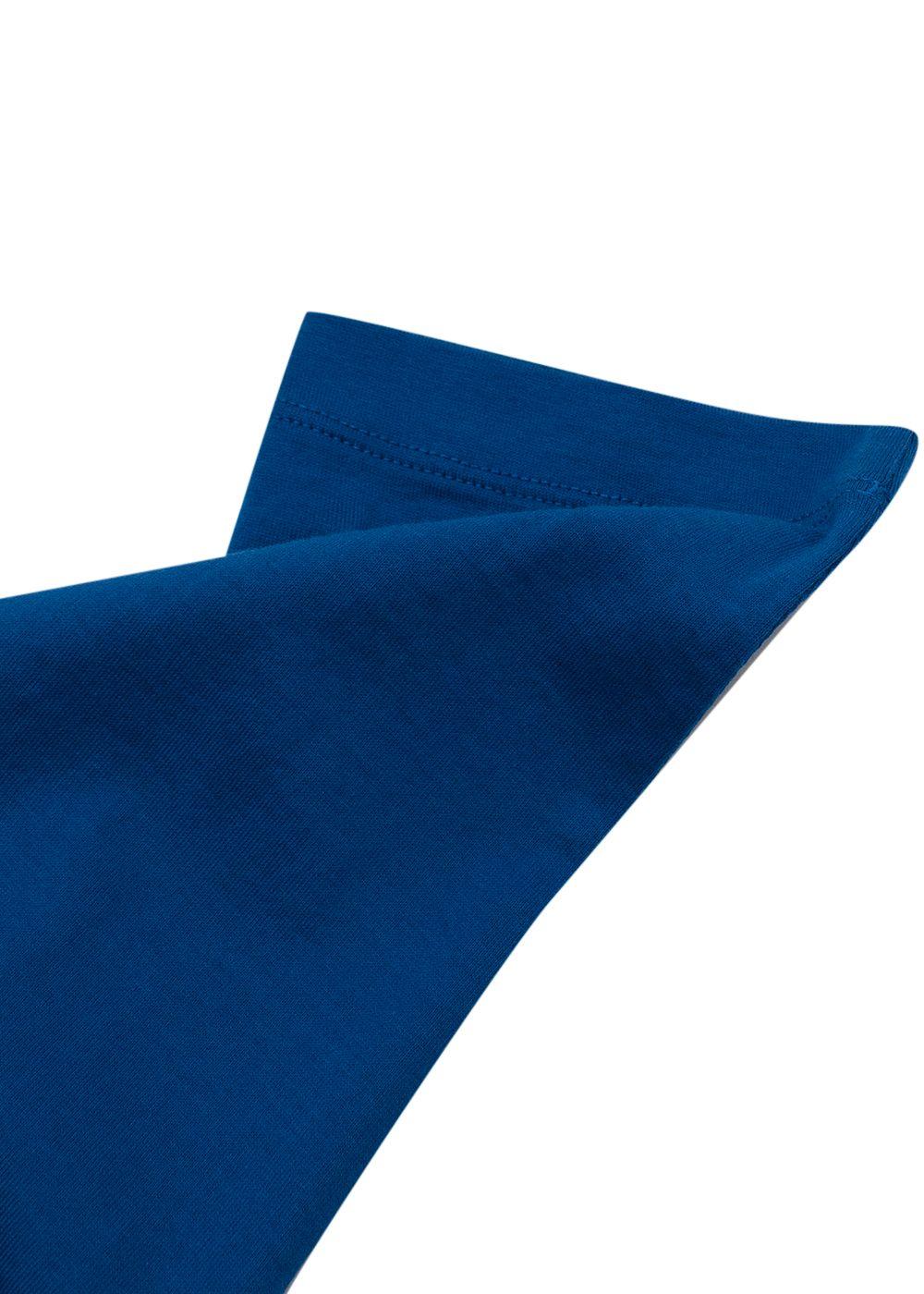 Royal Blue Cotton Turtle neck Top
