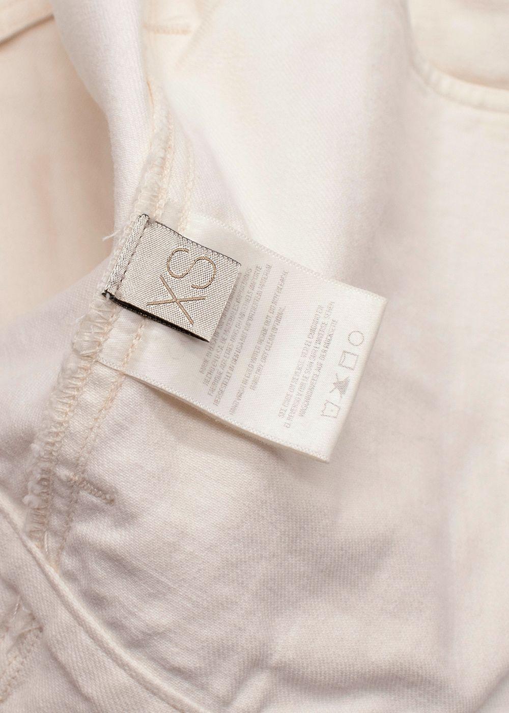 Goldsign Ecru Denim Jacket