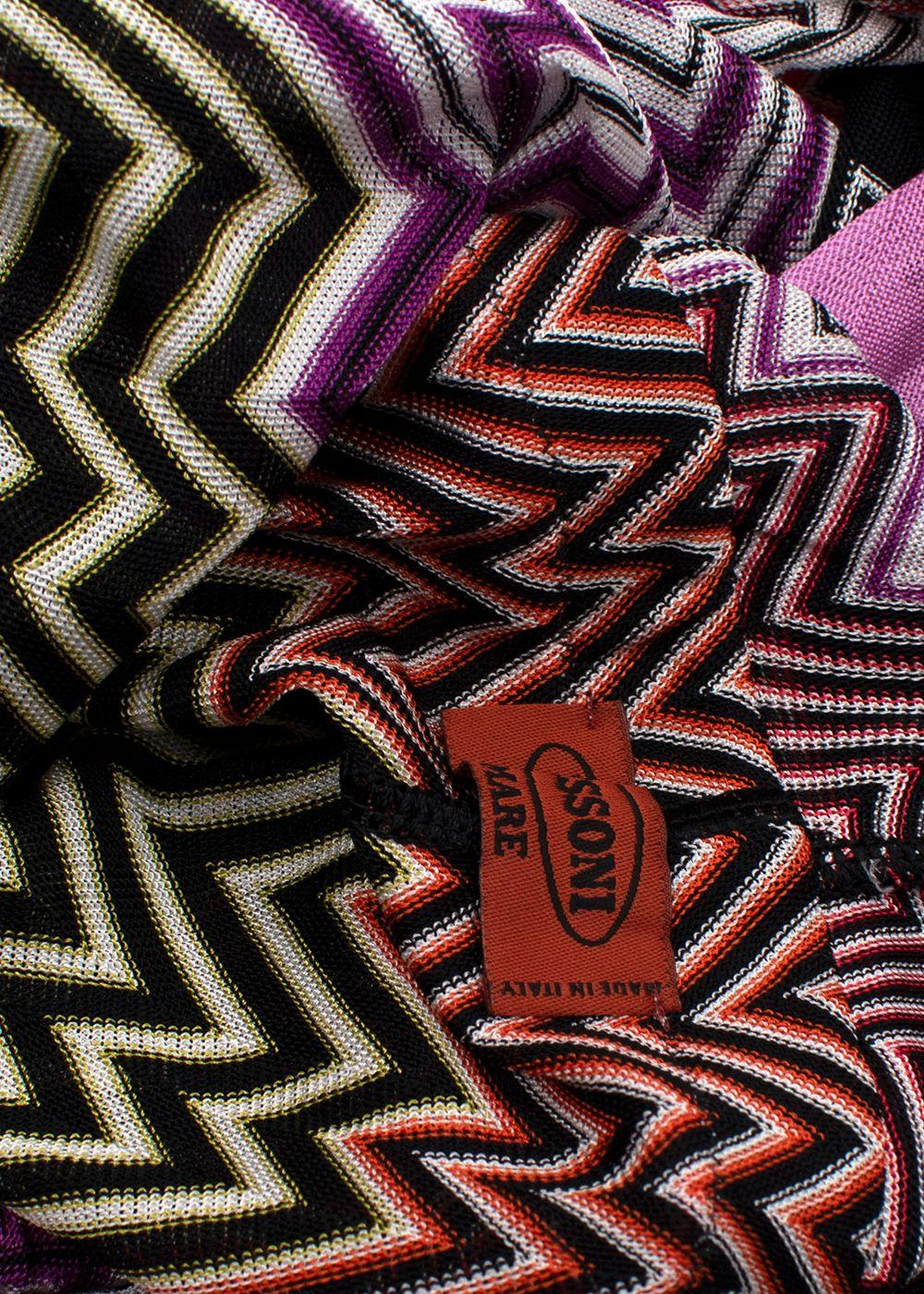 Missoni Mare Multicoloured Halterneck Split Leg Jumpsuit