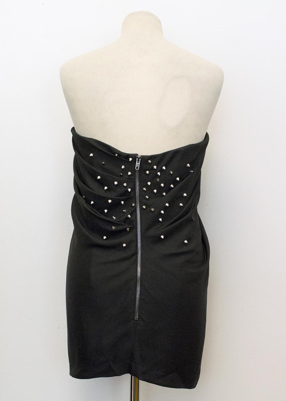 Jay Ahr Black Silk Sleeveless Dress