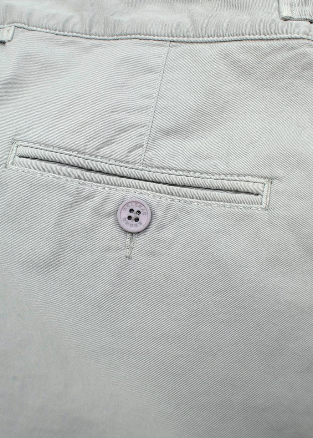 Orlebar Brown Green Cotton Blend Shorts