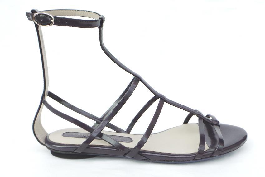 Costume Nationale caged flat sandals