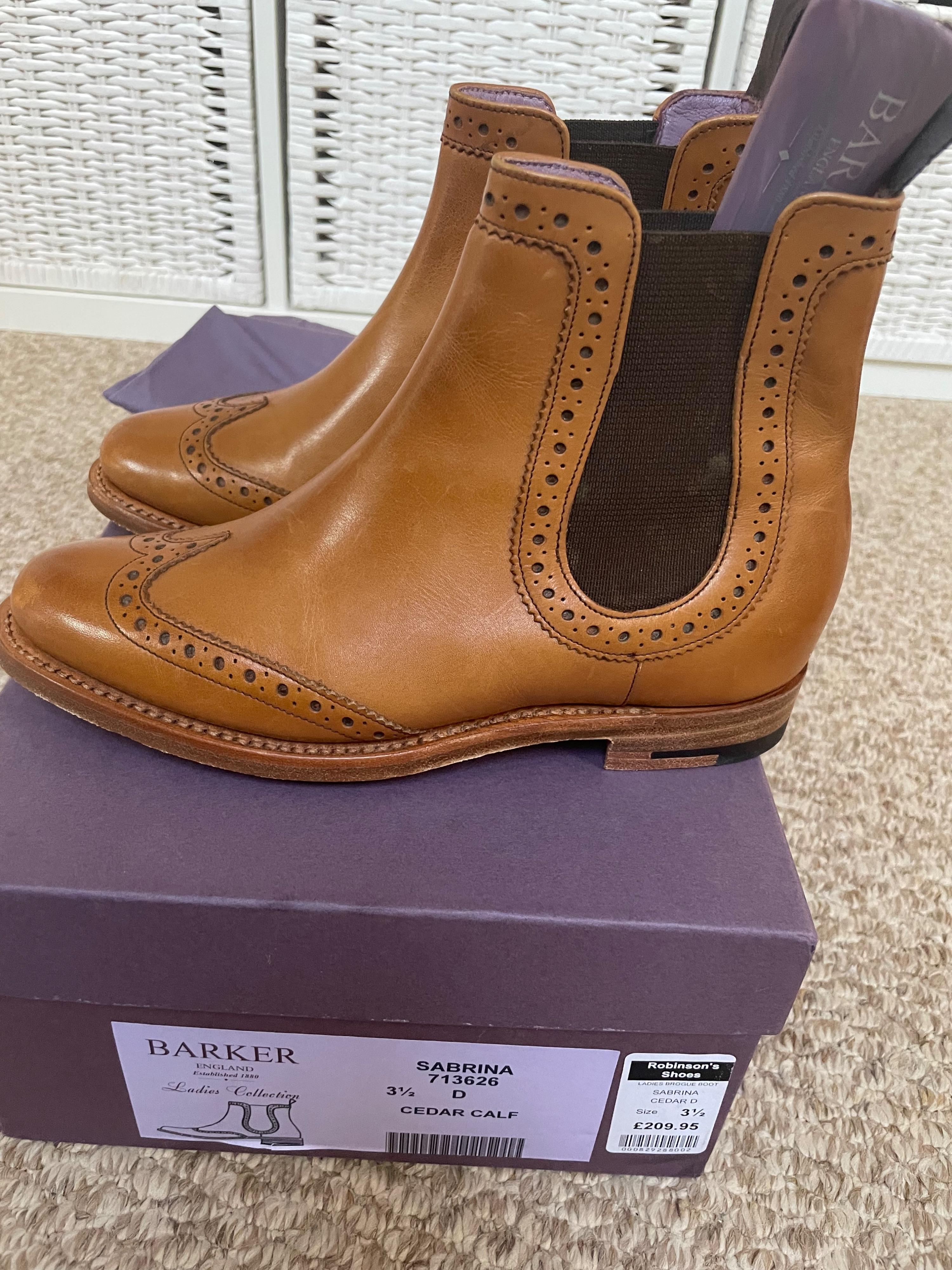 Sabrina Cedar Calf Ankle Boots