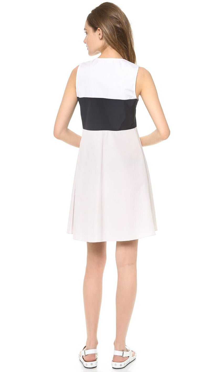 Joseph Colourblock Sleeveless Shift Dress