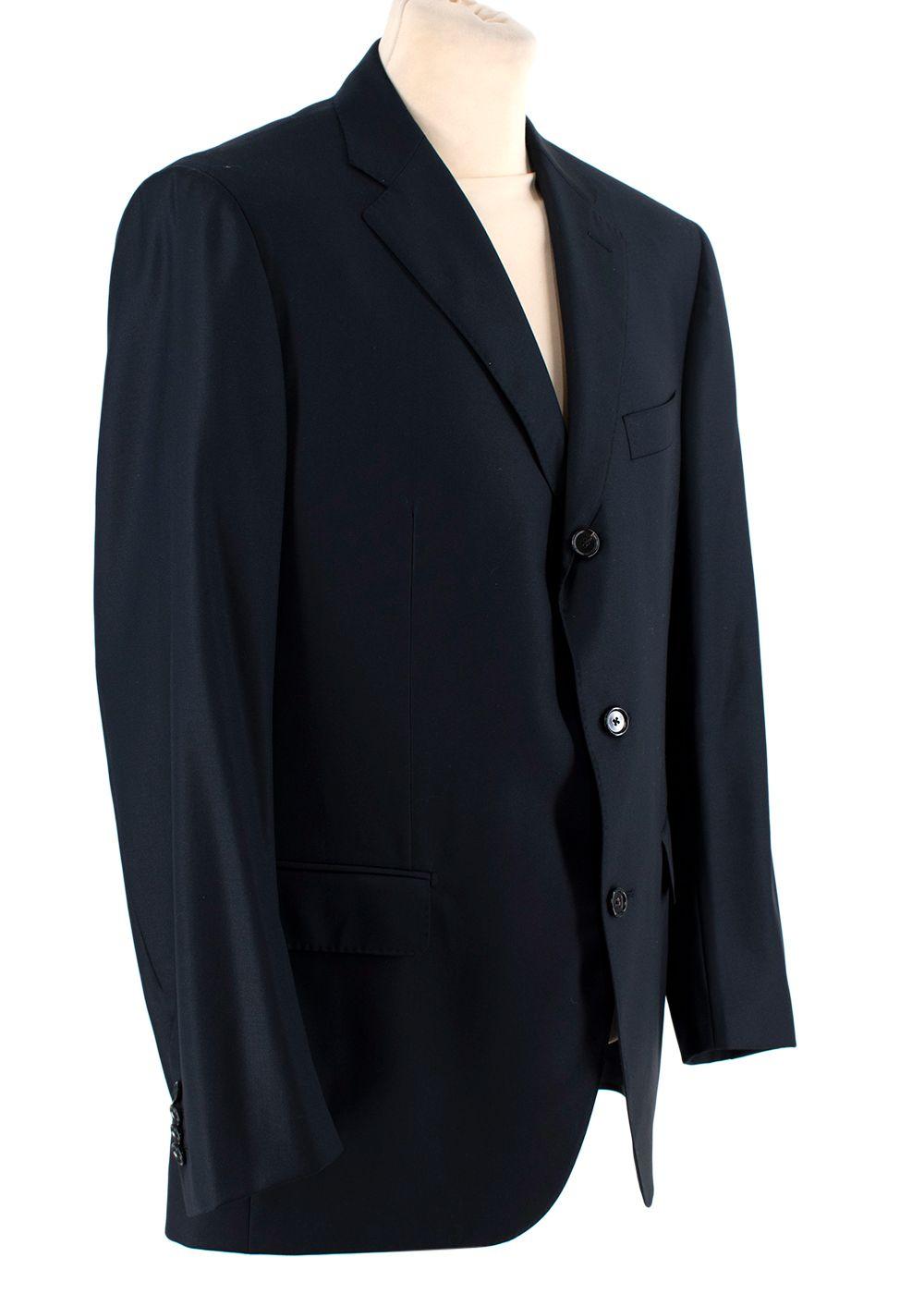 Dark Navy Fine Wool Suit