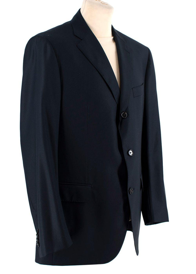 Dark Navy Fine Wool Suit
