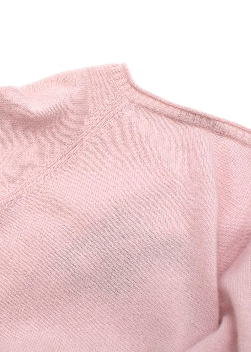 Bons Bonis Pink Cashmere Dress