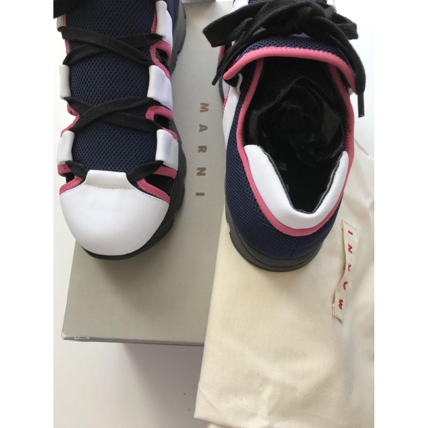 Marni Cut-Out Colourblock Trainers