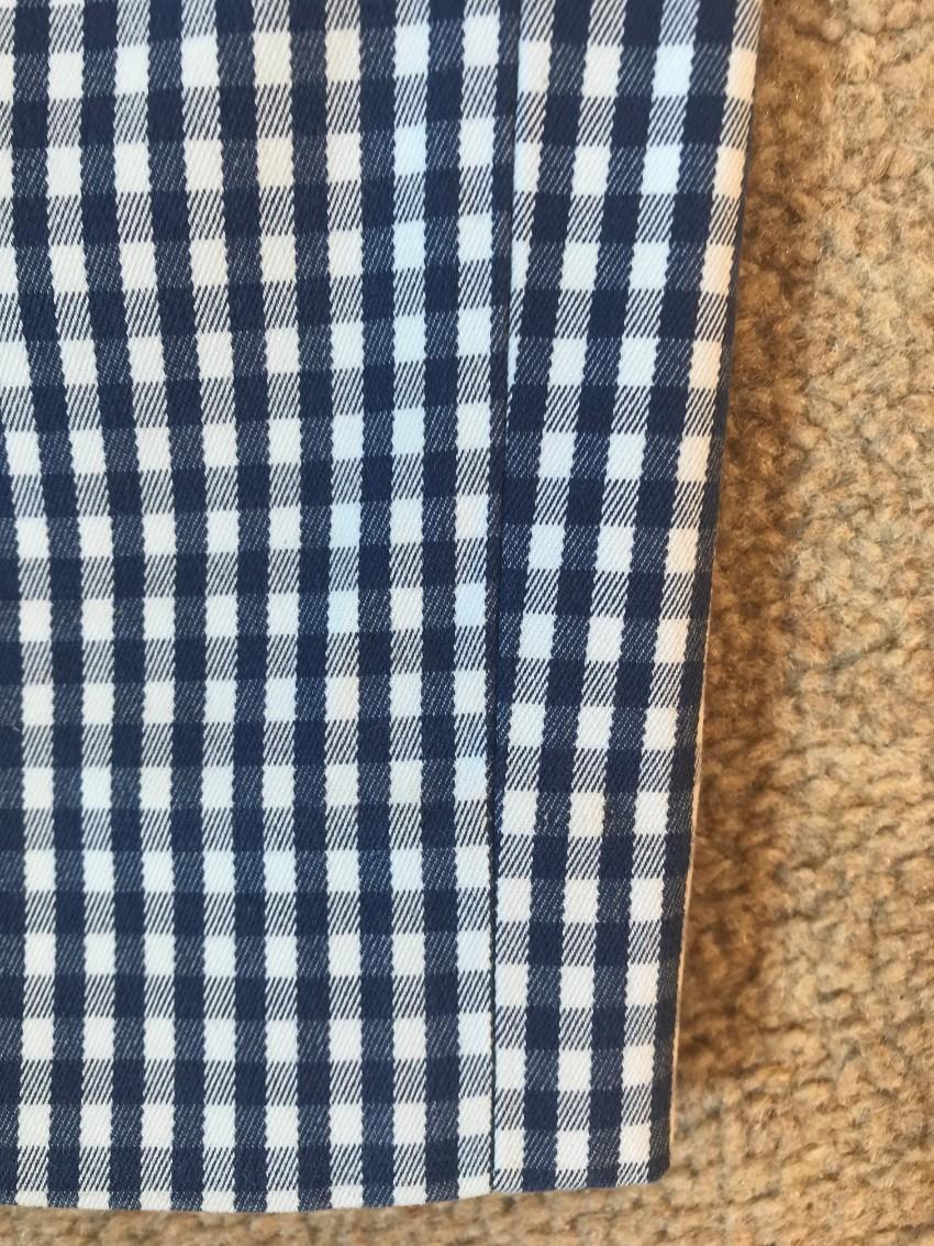Michael Michael Kors Gingham Wellesley ankle fit pants