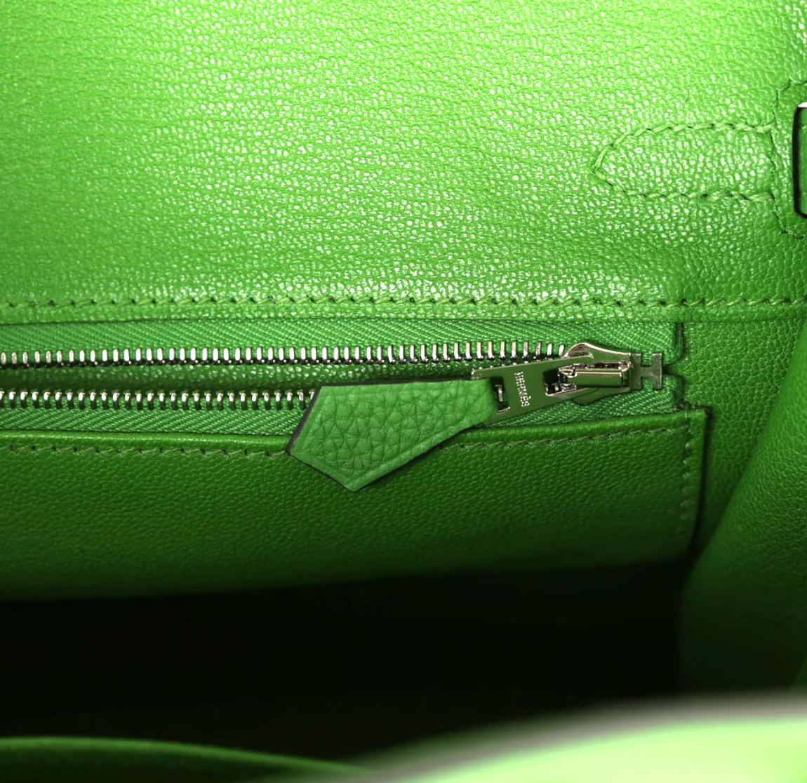 Togo Vert Yucca 25cms Birkin Gold Hardware