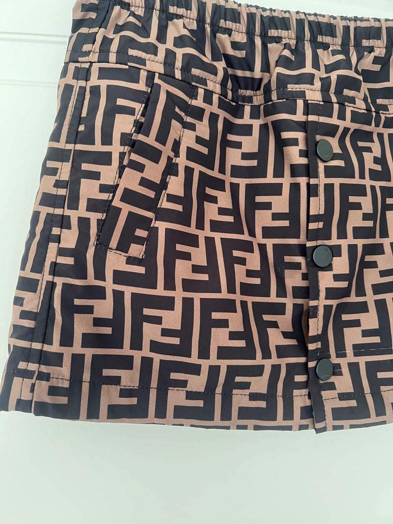 Kids 4Y FF motif skirt