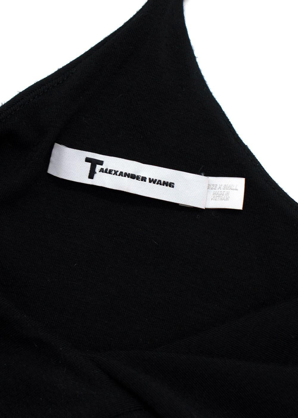 T by Alexander Wang Black Dress