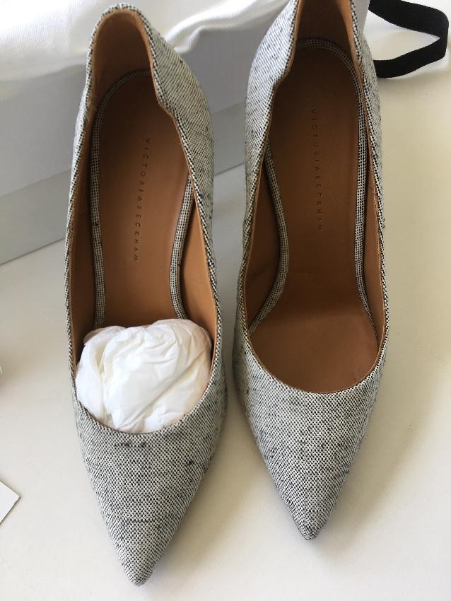 Victoria Beckham Canvas Pin Heel SVB 35 Pumps