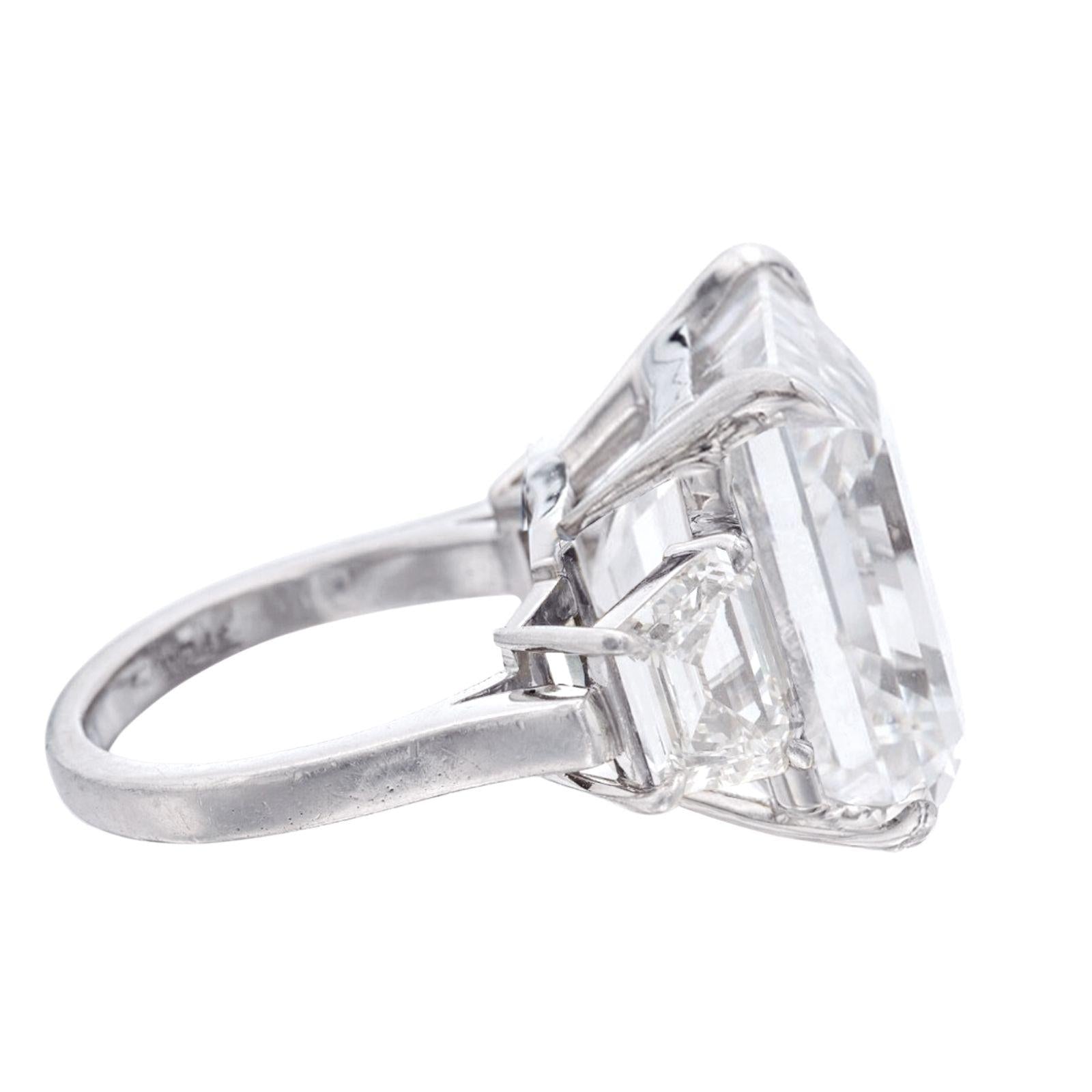 Verde 5ct IGI Certified Lab Grown VS Emerald Cut Diamond Ring