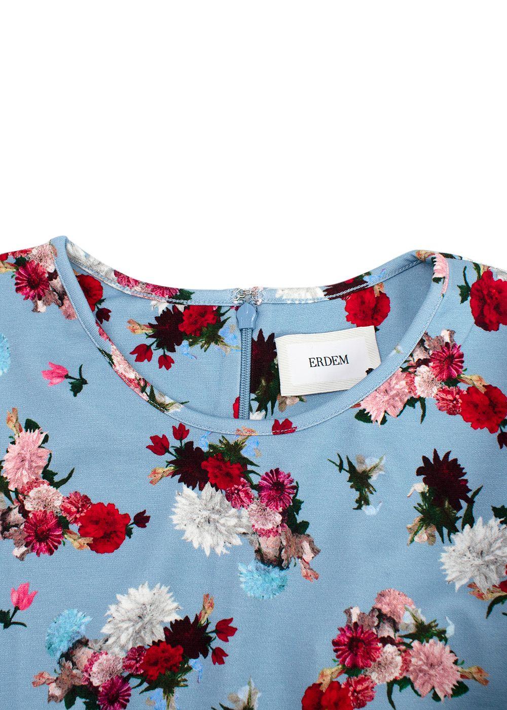 Erdem Essie Floral Ponte Dress