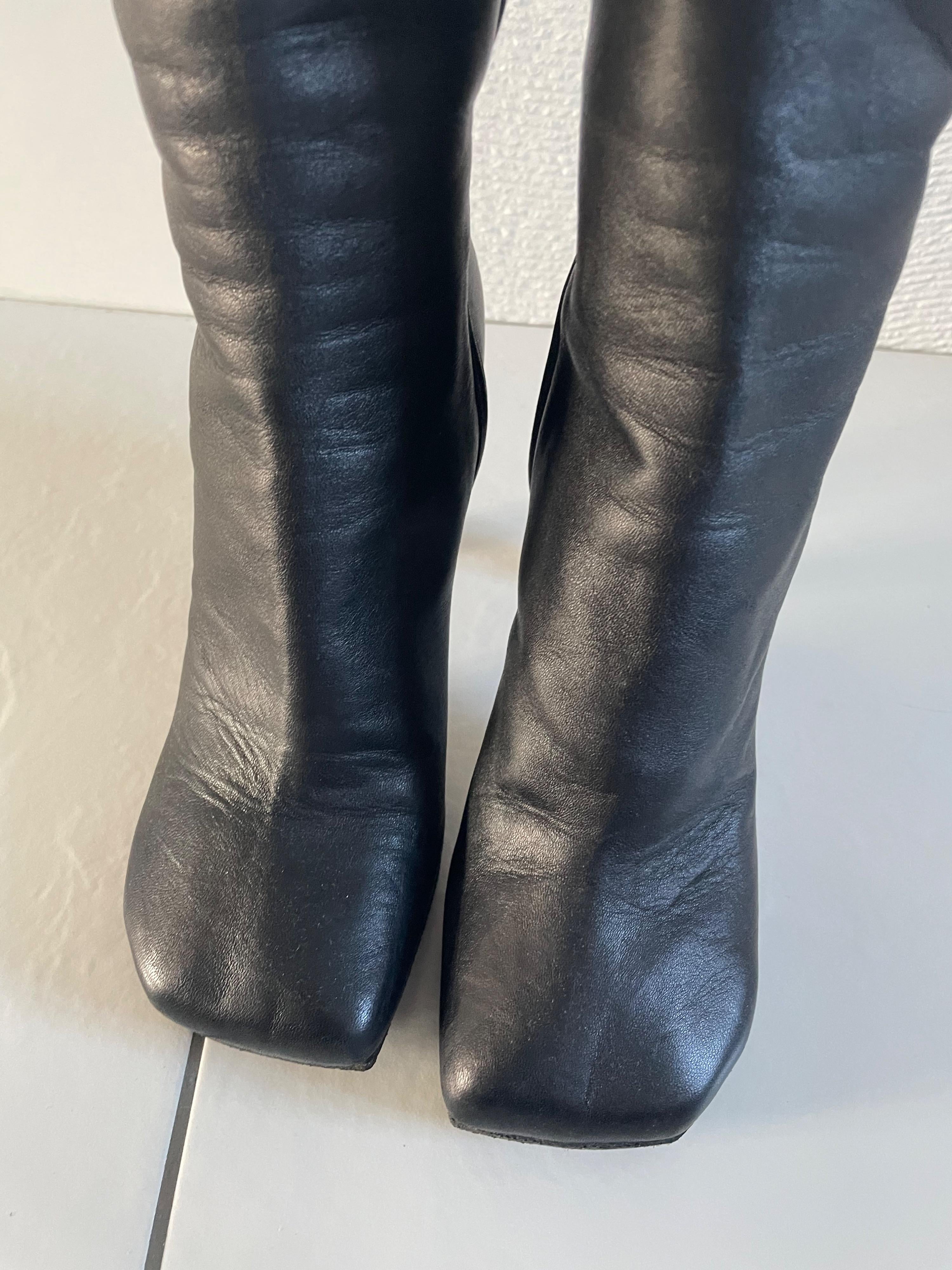 leather ankle boots