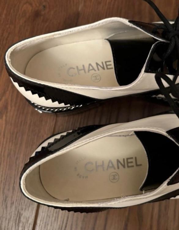 Chanel Leather Brogues